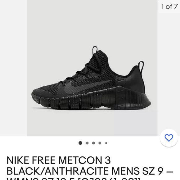 Nike Metcons BLACK - Picture 1 of 1